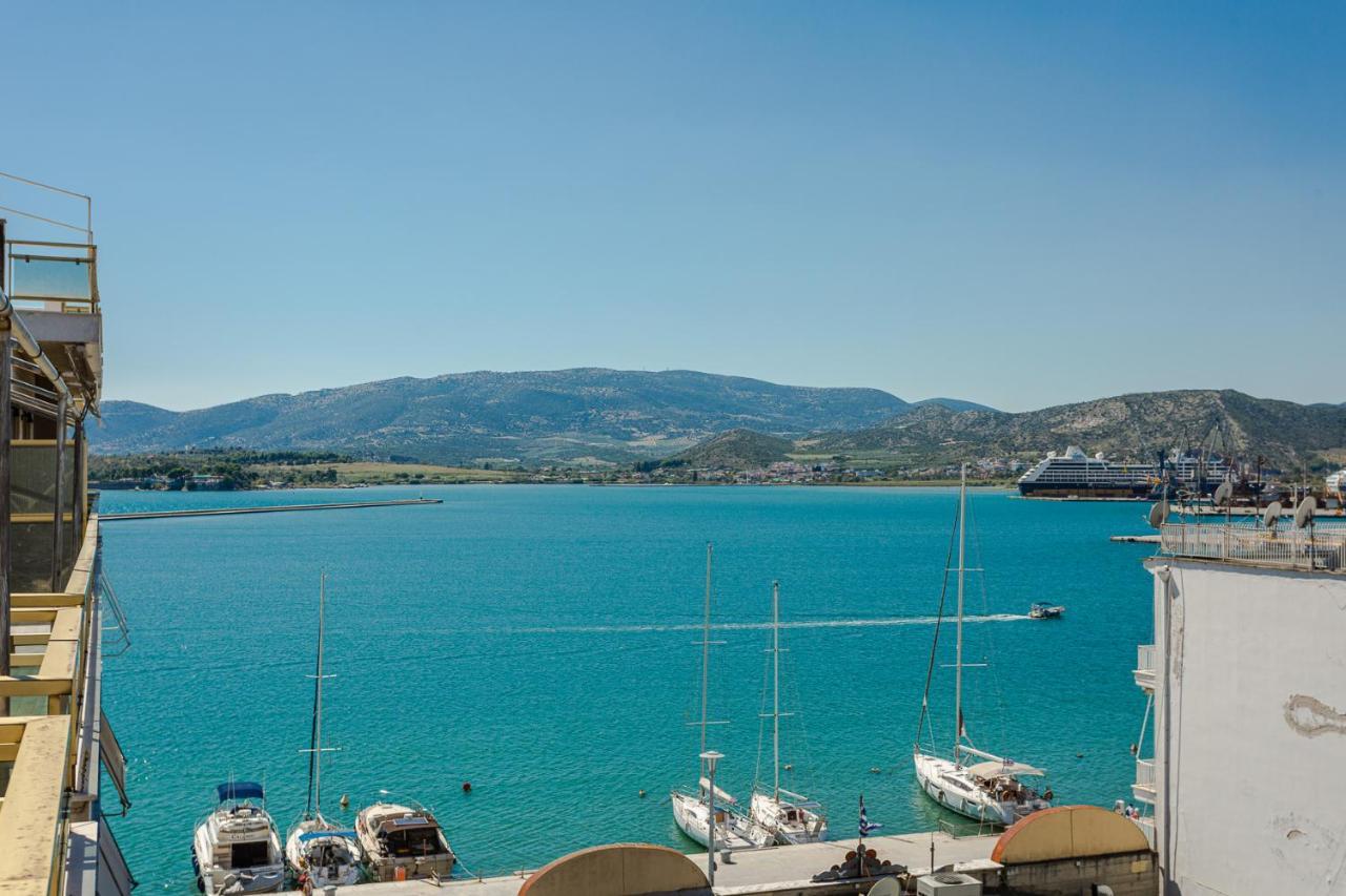 Apartamento Cozy Seaside Penthouse With Sea & Mountain View. Volos Exterior foto