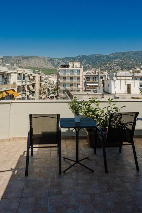 Apartamento Cozy Seaside Penthouse With Sea & Mountain View. Volos Exterior foto