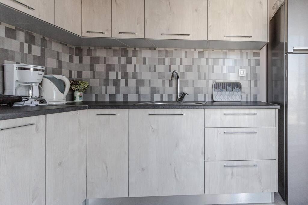 Apartamento Cozy Seaside Penthouse With Sea & Mountain View. Volos Exterior foto