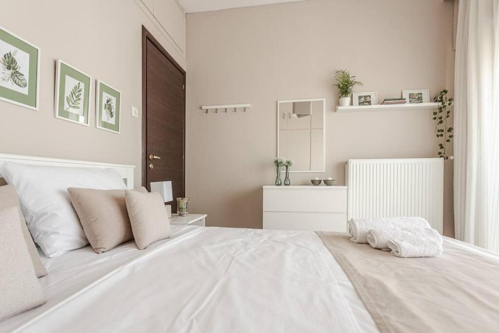 Apartamento Cozy Seaside Penthouse With Sea & Mountain View. Volos Exterior foto