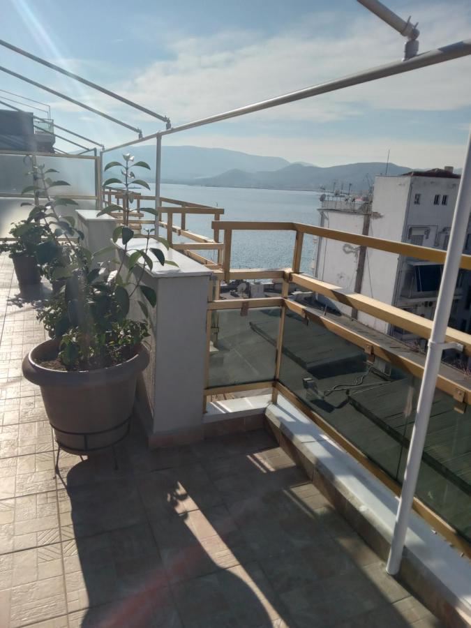 Apartamento Cozy Seaside Penthouse With Sea & Mountain View. Volos Exterior foto