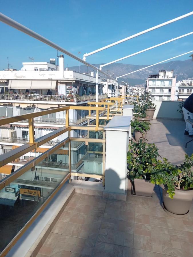 Apartamento Cozy Seaside Penthouse With Sea & Mountain View. Volos Exterior foto